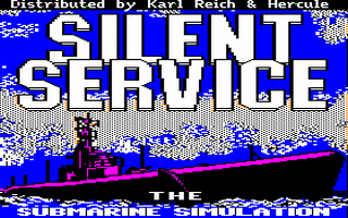 Silent Service Title Screen